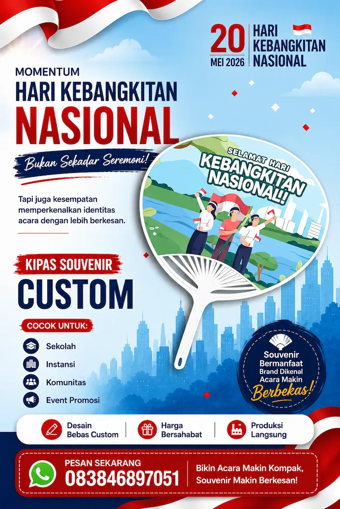 Tempat Bikin Kipas Tangan di Indonesia